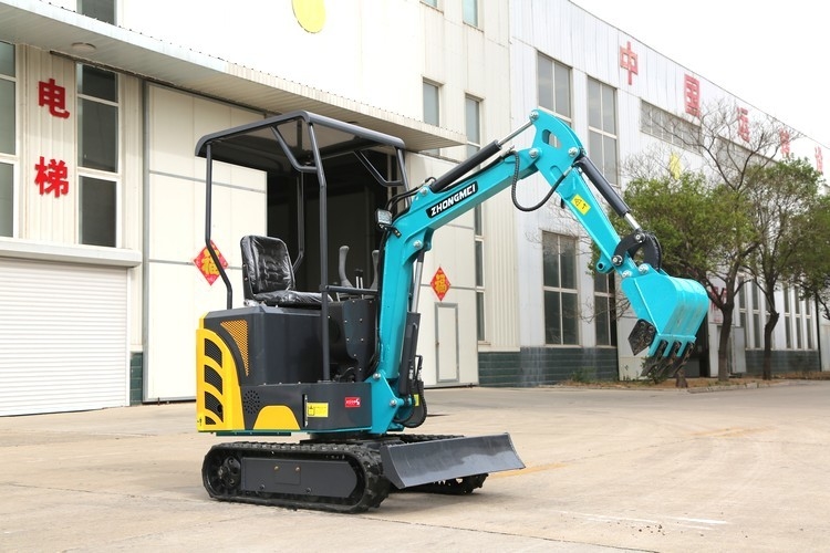 자치 도시 작품 1.7Ton 소형 굴삭기 스윙 붐 작은 수력 굴삭기