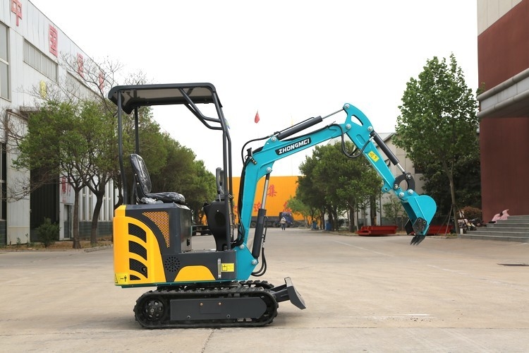 자치 도시 작품 1.7Ton 소형 굴삭기 스윙 붐 작은 수력 굴삭기